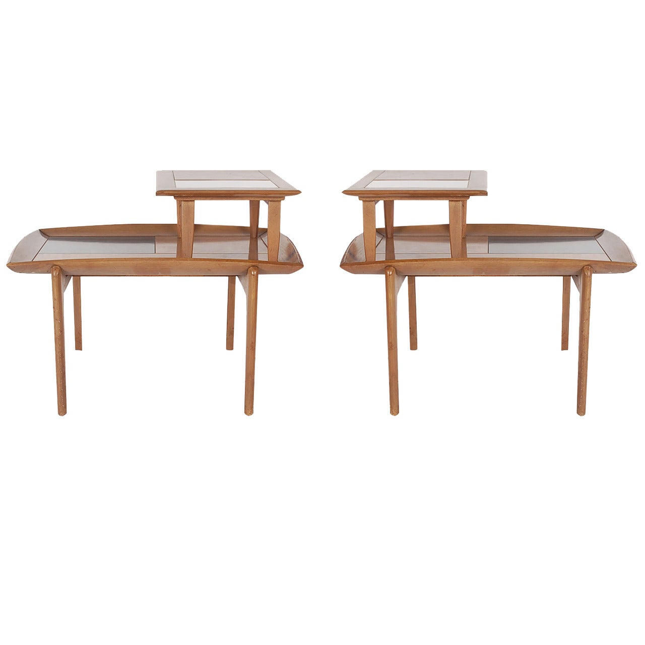John Keal Nesting Tables for Brown Saltman For Sale at 1stDibs