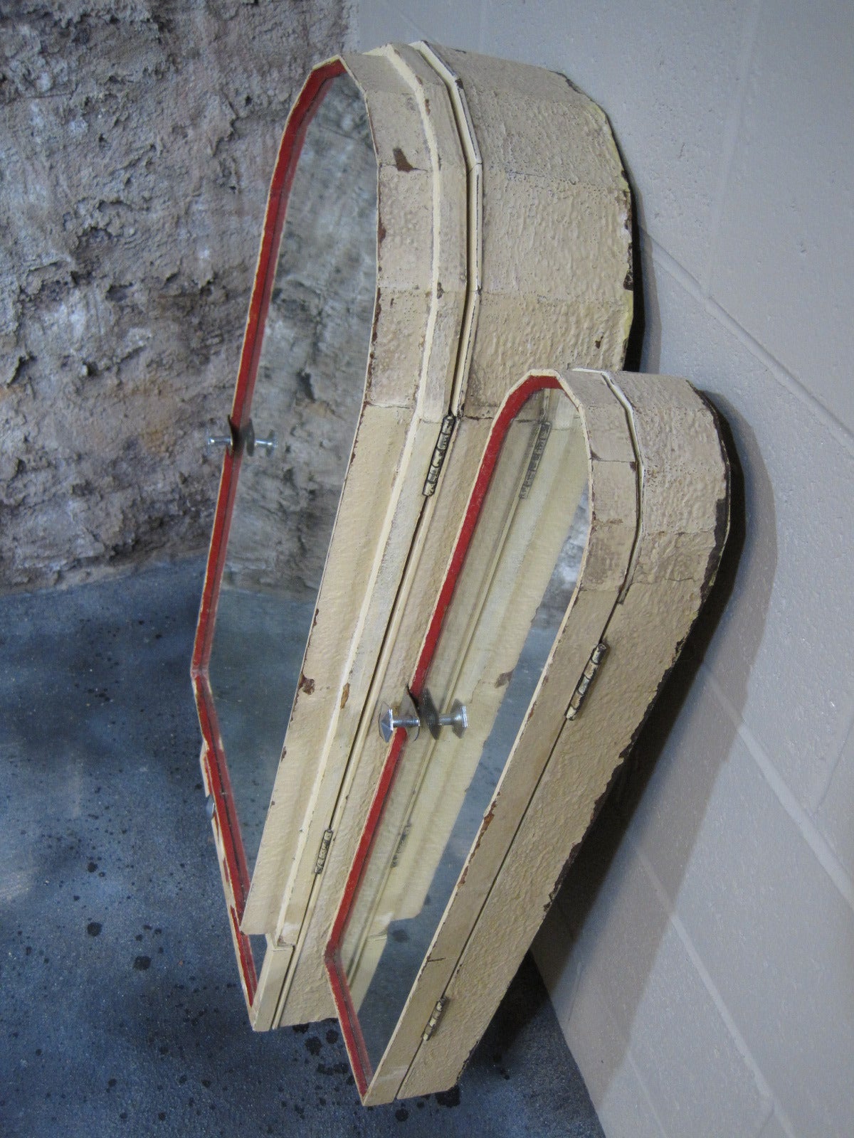 Art Deco Red Cross Medicine and Mirror at 1stDibs vintage art