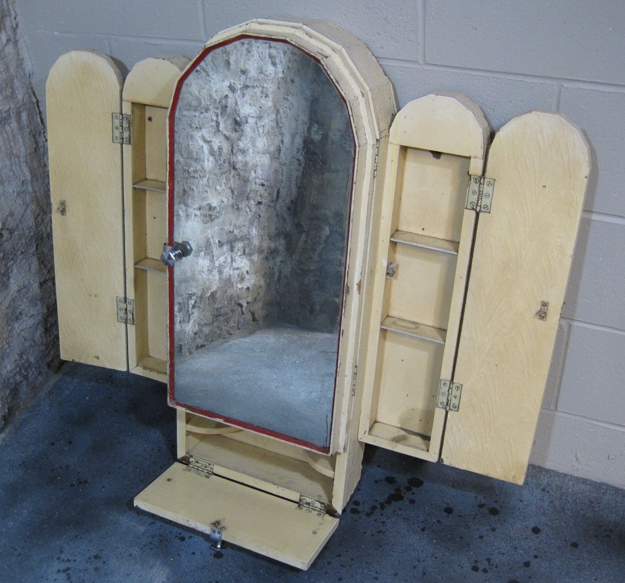 Art Deco Red Cross Medicine and Mirror at 1stDibs vintage art