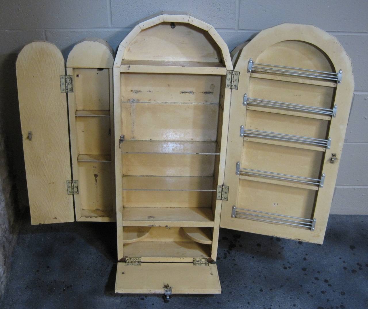 Art Deco Red Cross Medicine and Mirror at 1stDibs vintage art