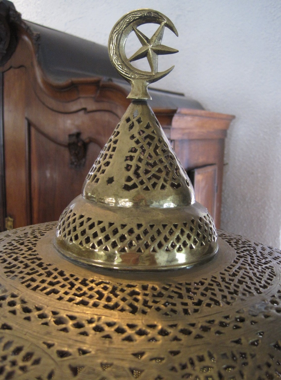 Middle Eastern Reticulated Floor Lamp, Moorish Revival at 1stDibs