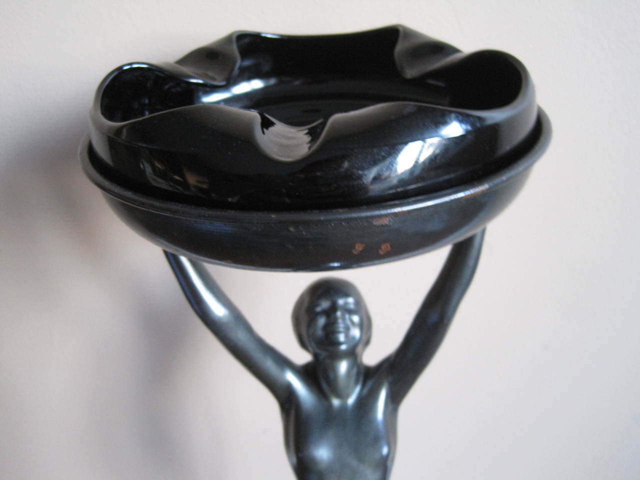 Frankart Ashtray Stand, Nude Art Deco at 1stDibs art deco ashtray