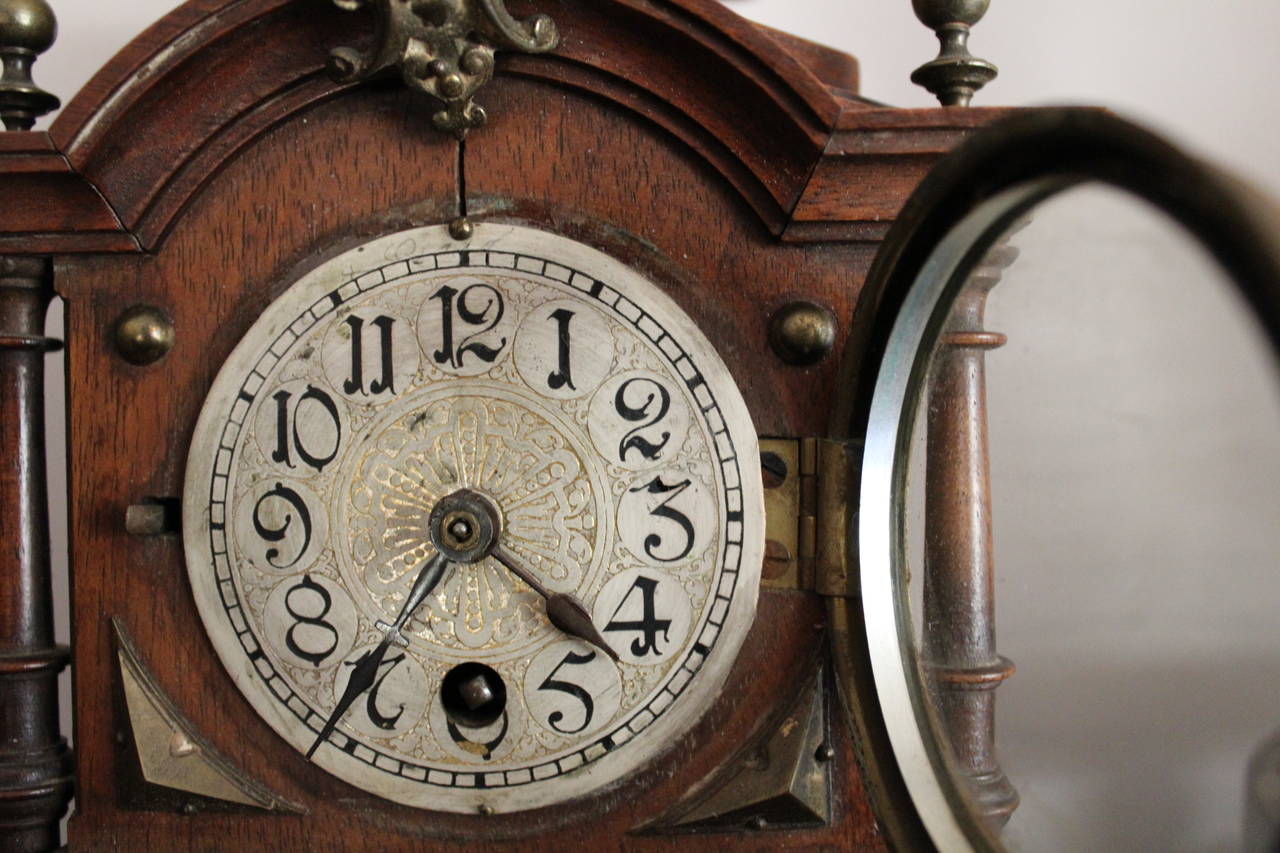 Lenzkirch Mantle Clock, 19th Century, German For Sale at 1stDibs