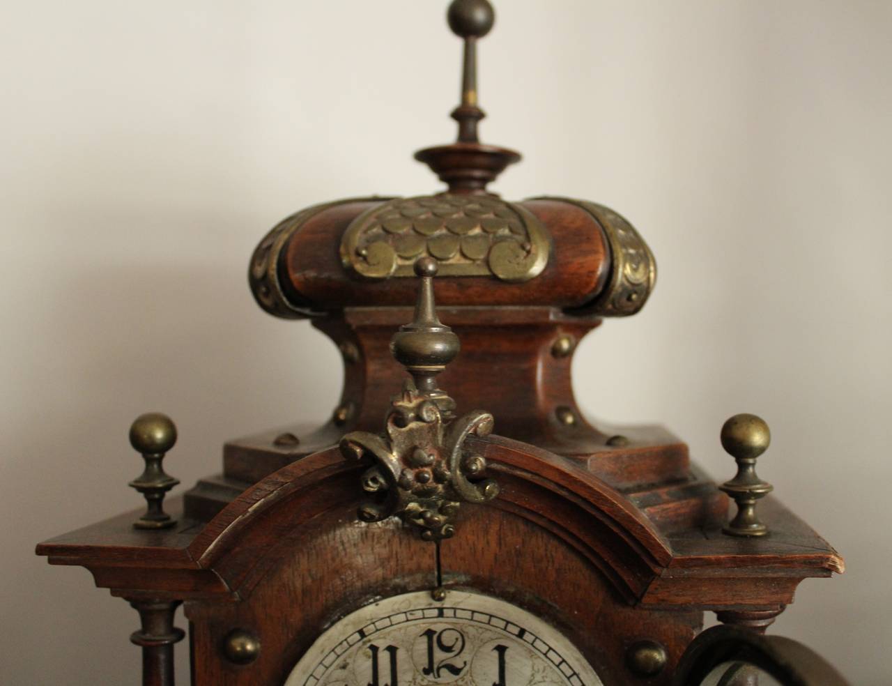 Lenzkirch Mantle Clock, 19th Century, German For Sale at 1stDibs