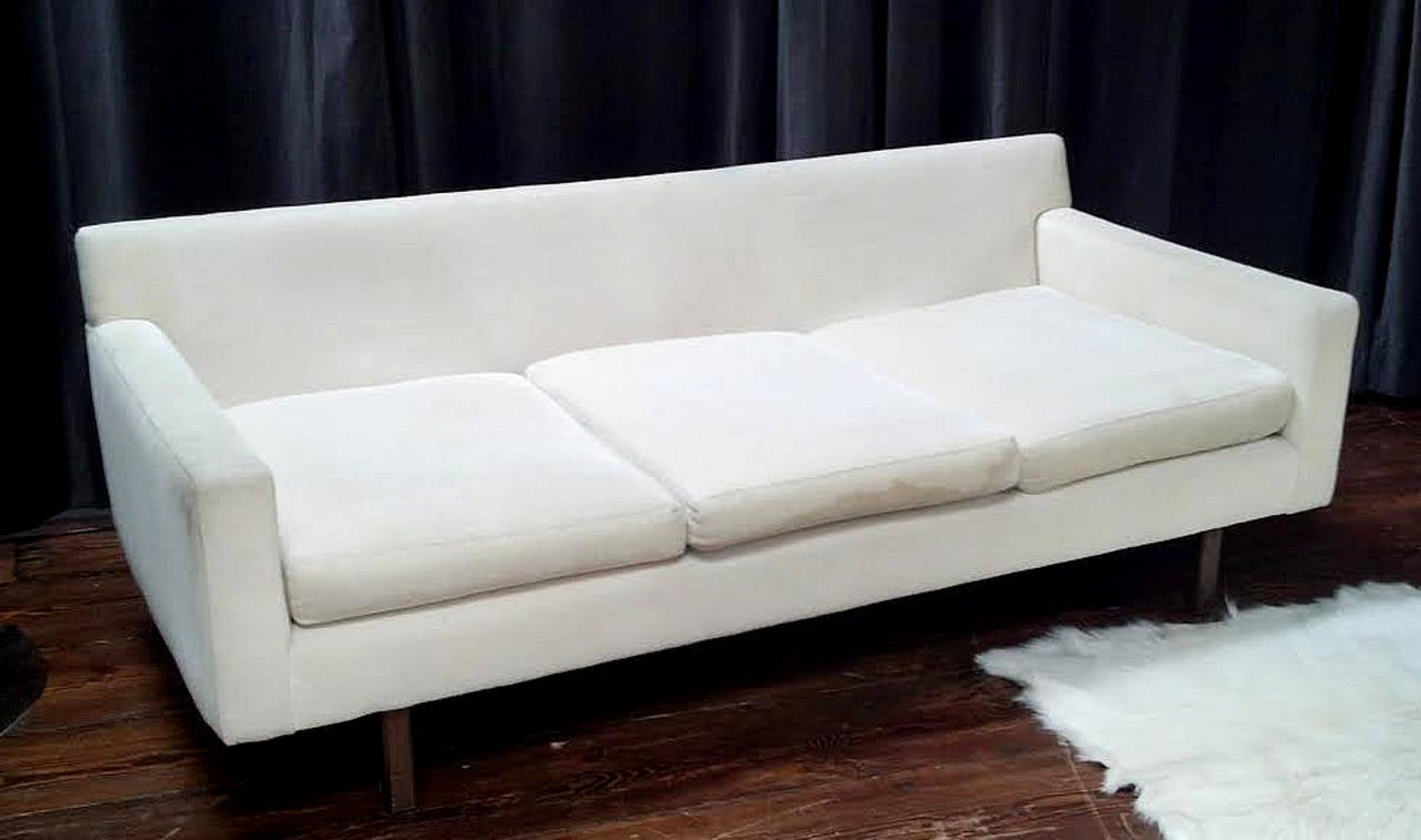 Matching Pair of Mid Century Danish Sofas For Sale at 1stDibs danish sofas for sale