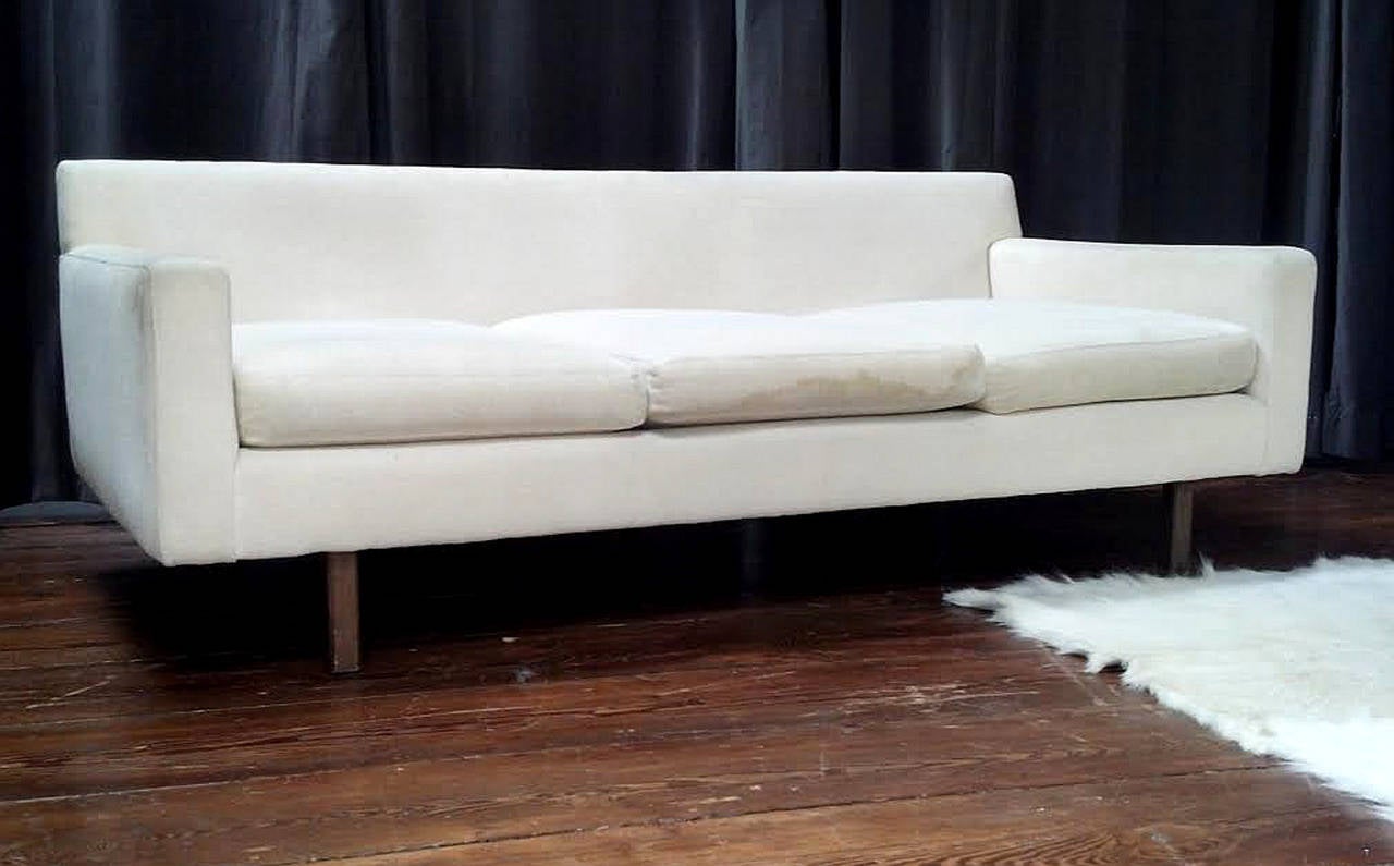 Matching Pair of Mid Century Danish Sofas For Sale at 1stDibs danish sofas for sale