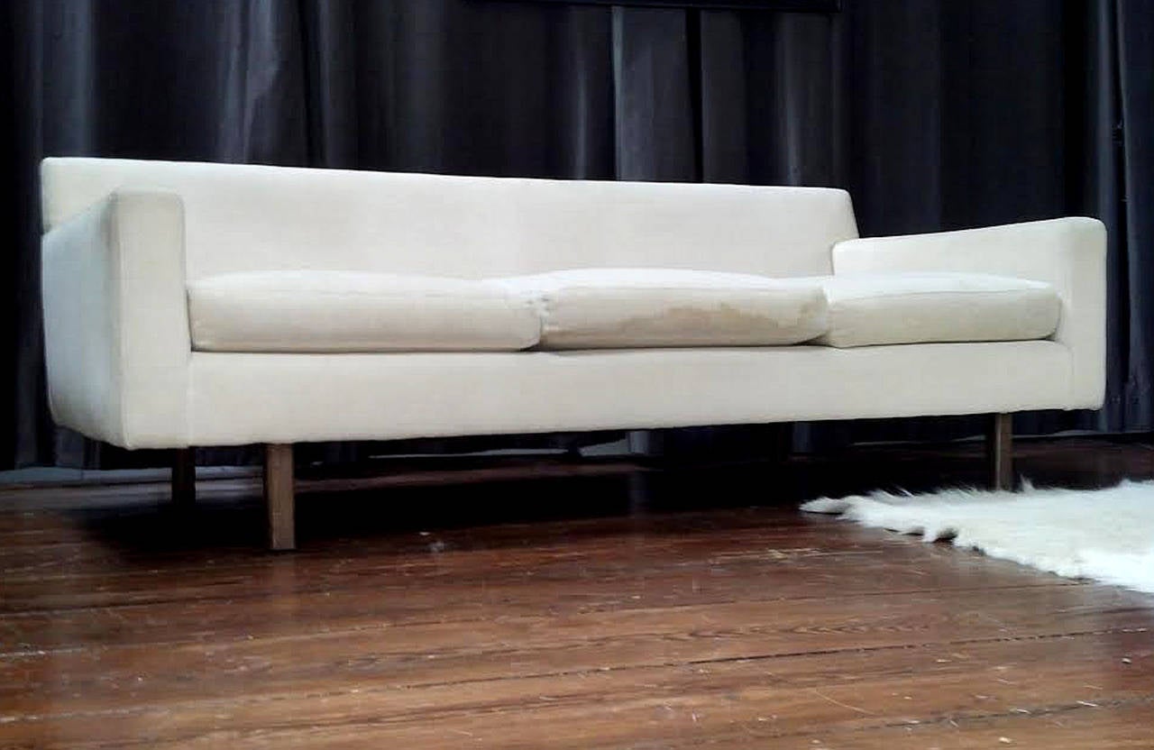 Matching Pair of Mid Century Danish Sofas For Sale at 1stDibs danish