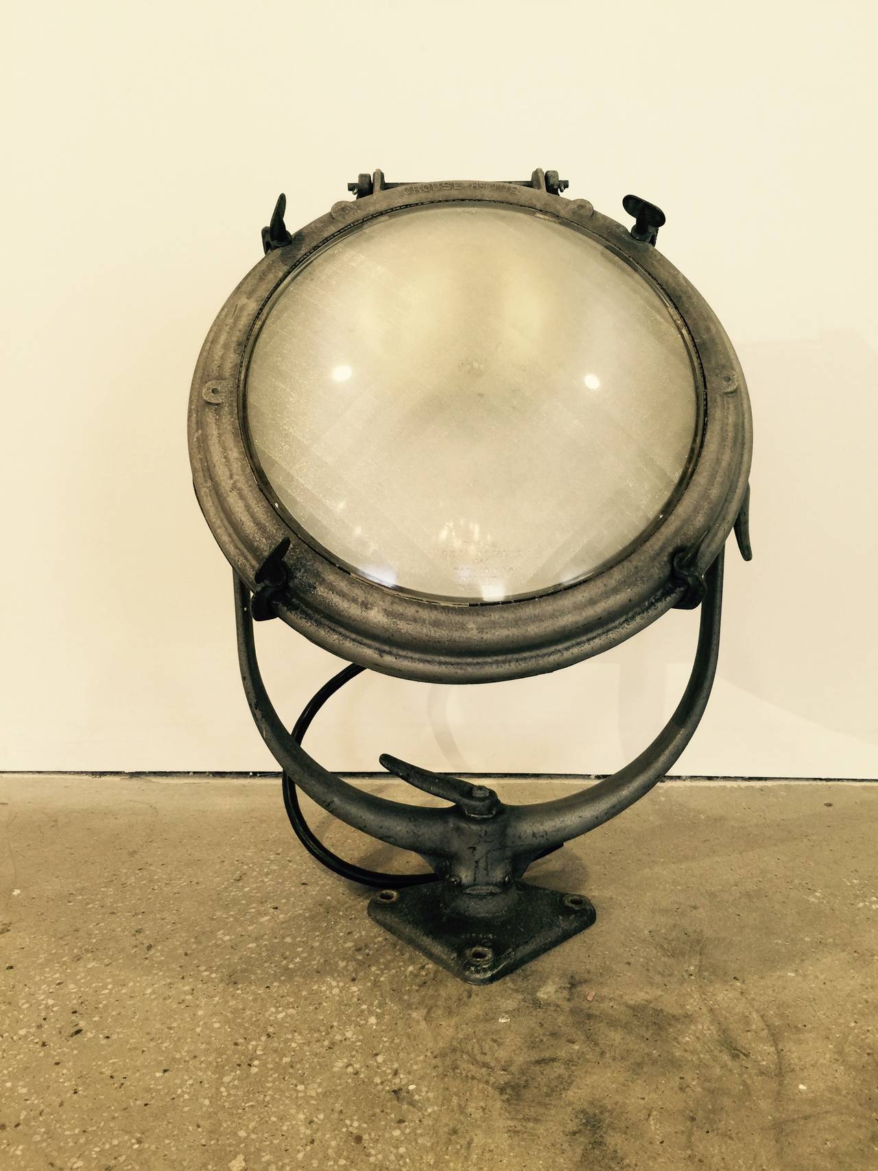 Vintage Nautical Spot Light For Sale at 1stDibs vintage marine
