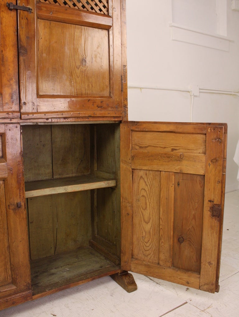 Period French Antique Food Cupboard For Sale at 1stDibs