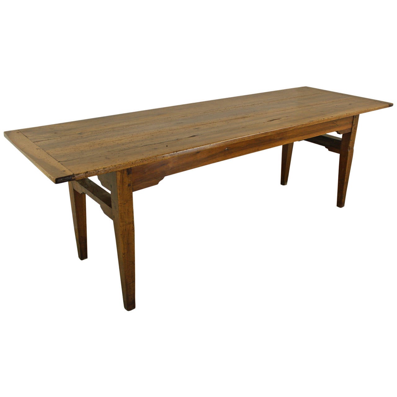 Antique Walnut Farm Table at 1stDibs