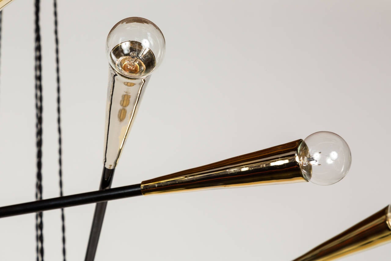 Rewire Custom Flat MultiArm Chandelier For Sale at 1stDibs flat