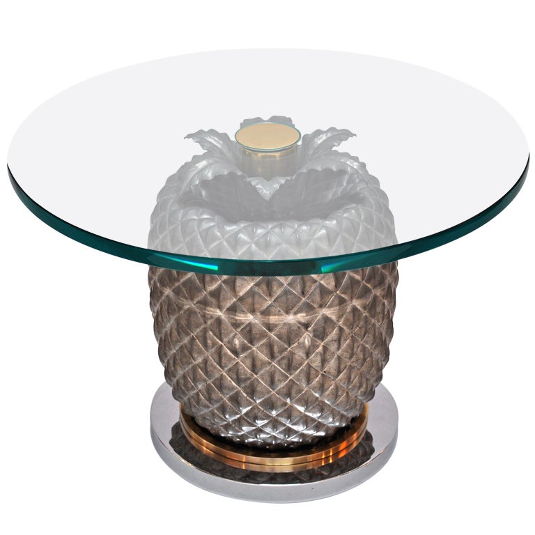 1970s Italian "Pineapple" Cocktail Table at 1stDibs