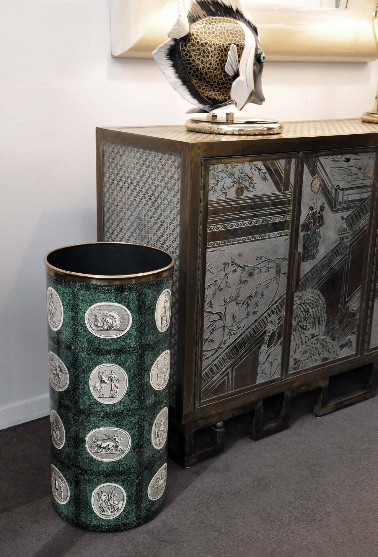 Piero Fornasetti Umbrella Stand at 1stdibs