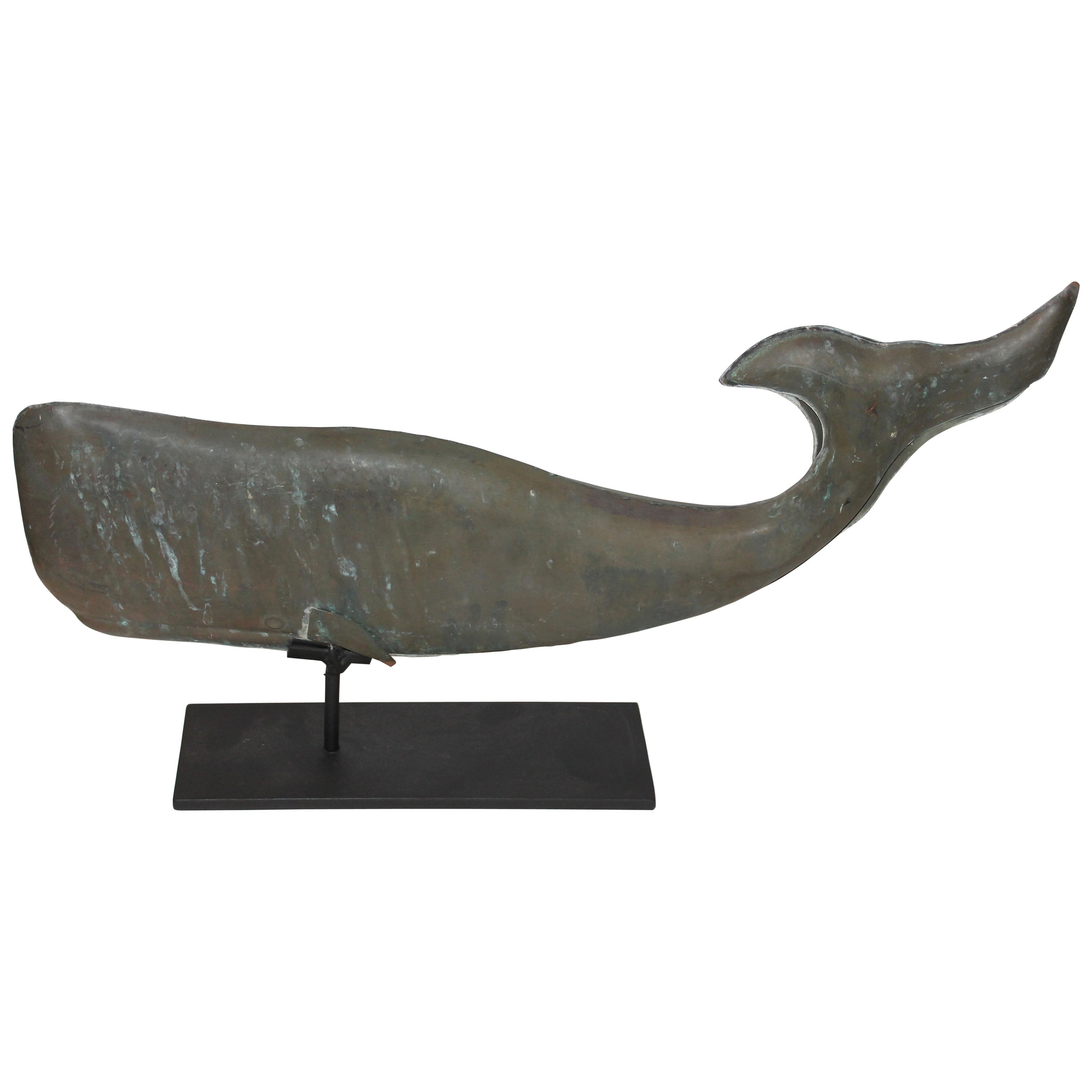 Mid20th Century Whale Weathervane at 1stDibs