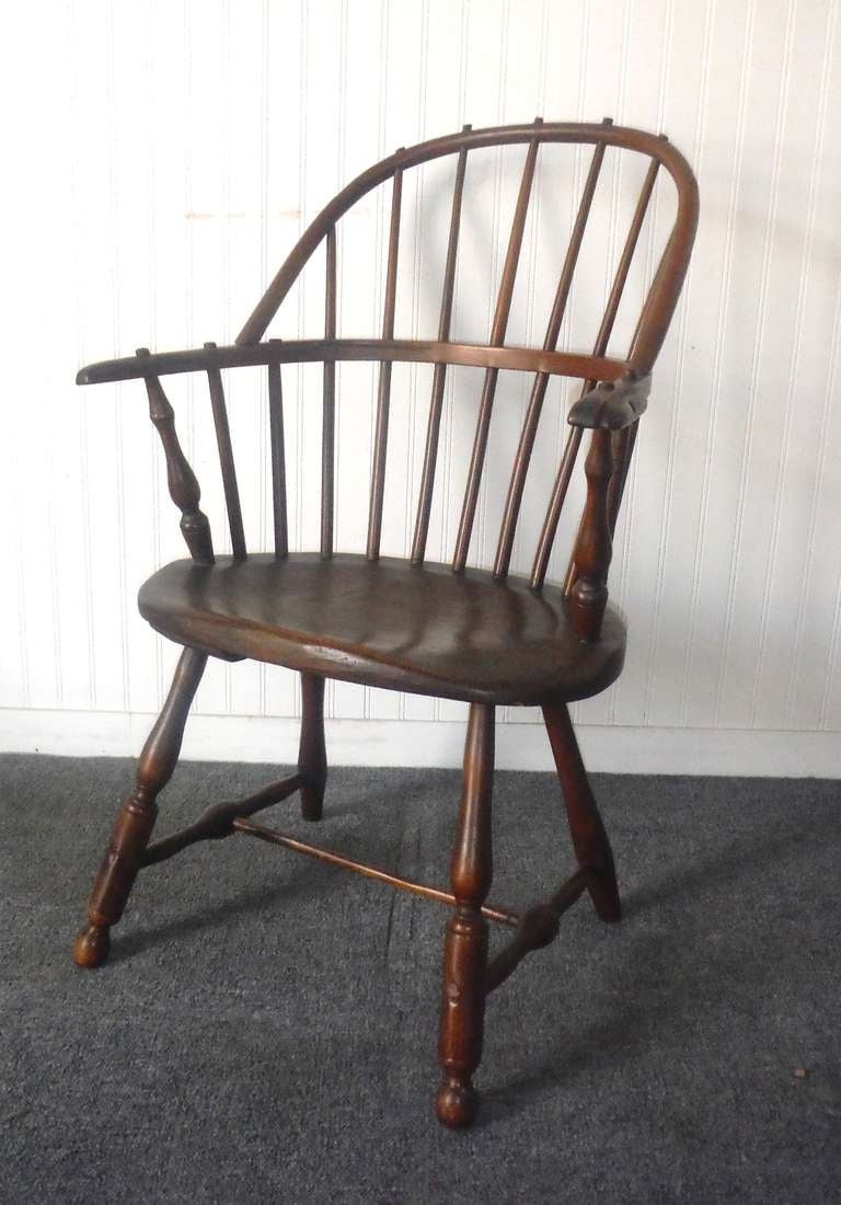 18th c. New England Sackback Windsor chair at 1stDibs