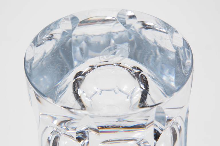 Tall Cut Crystal Vase by Cartier at 1stDibs cartier crystal vase