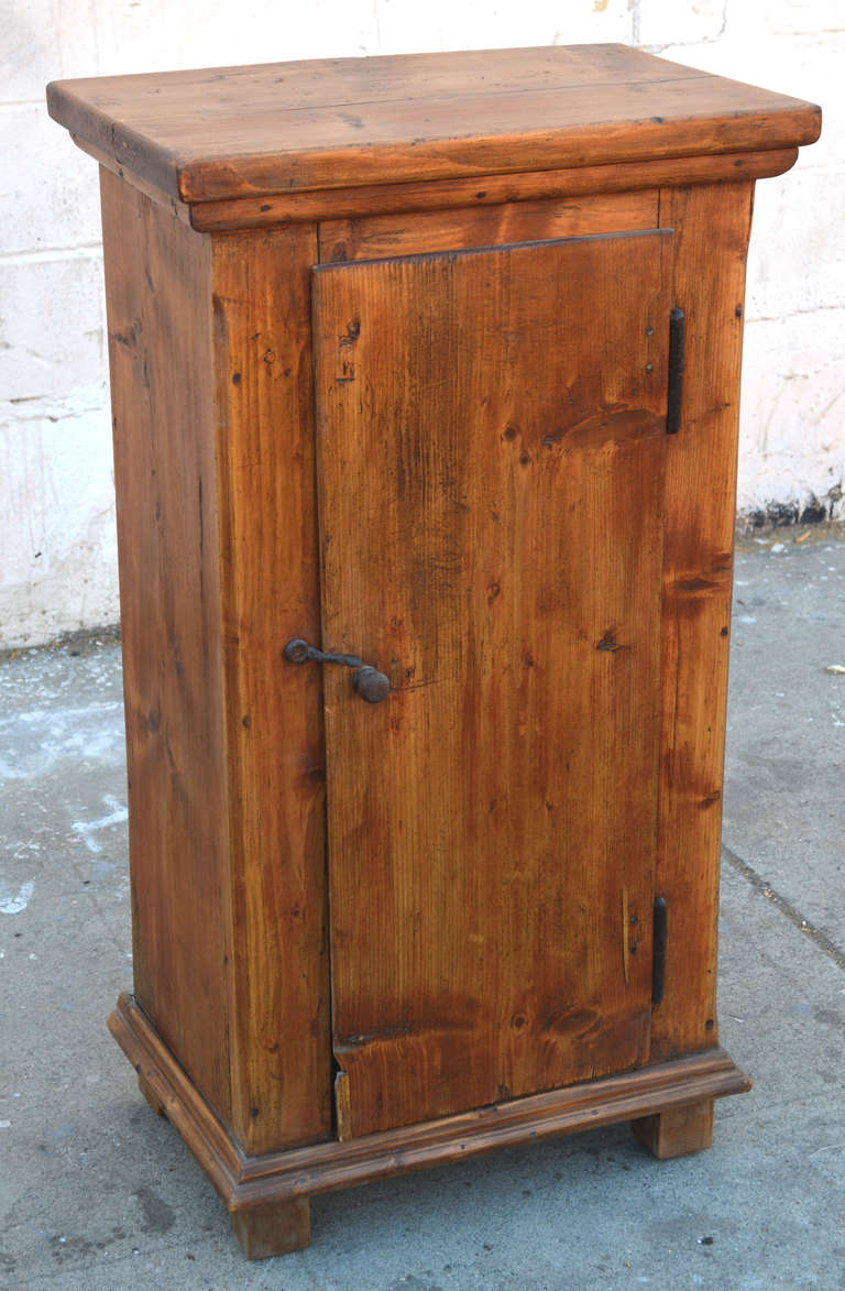 Small Skinny Cupboard, 19th Century Primitive For Sale at 1stDibs