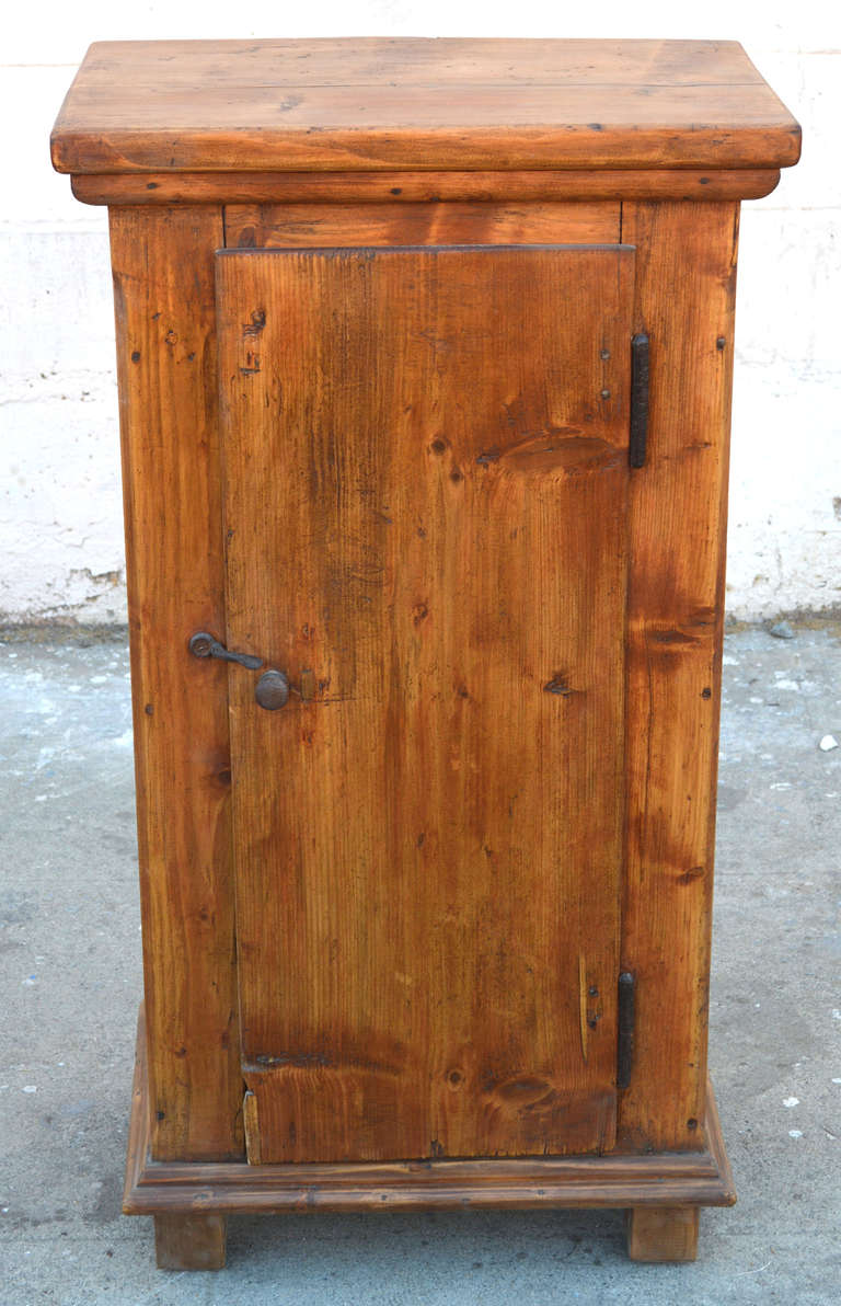 Small Skinny Cupboard, 19th Century Primitive For Sale at 1stDibs