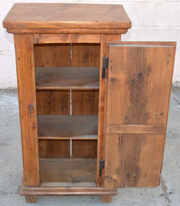 Small Skinny Cupboard, 19th Century Primitive For Sale at 1stDibs