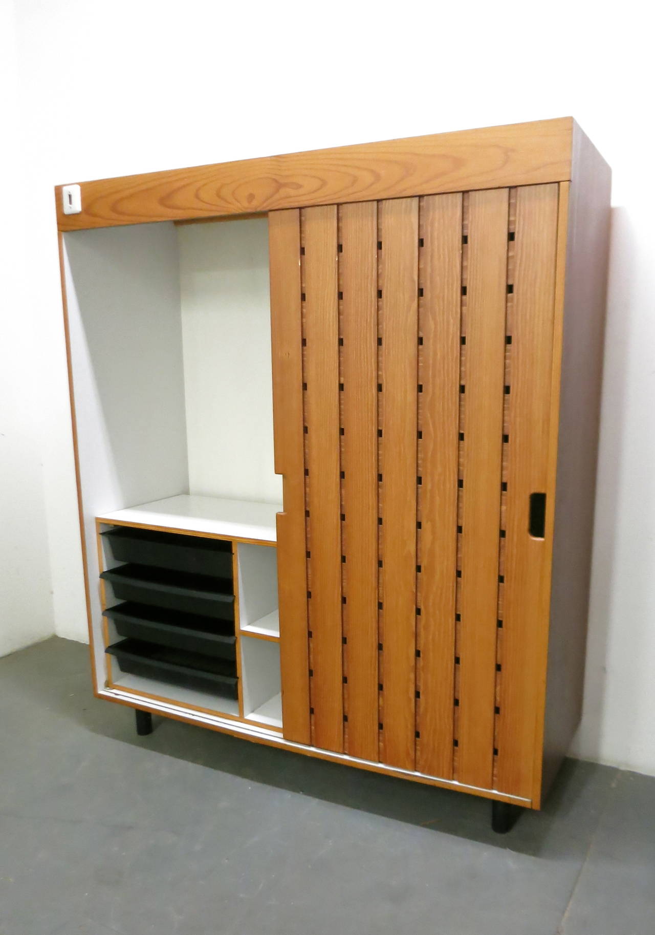 Pair of Wardrobes by Charlotte Perriand, in 1967 for Les Arc Ski Lodge