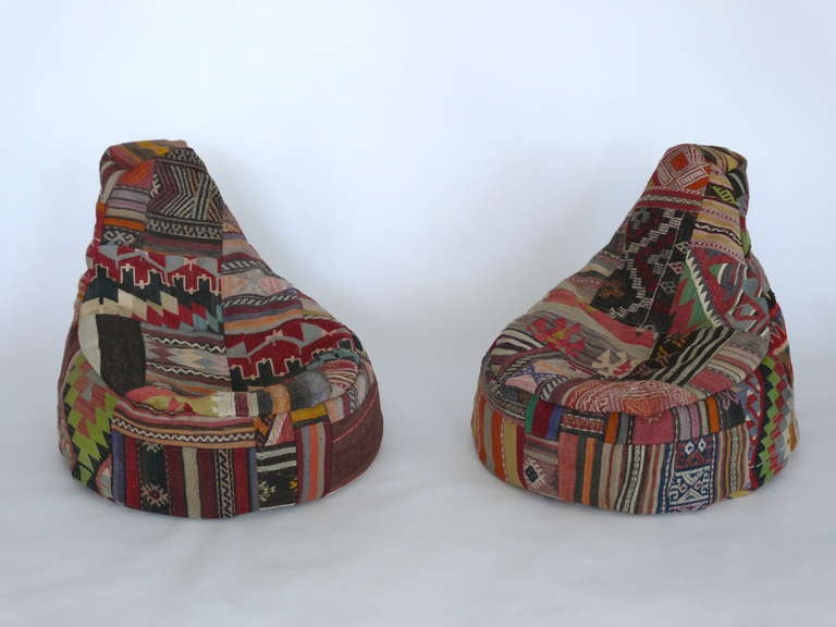 Vintage Turkish Bean Bag Chairs at 1stDibs bean bag turkey, vintage bean bag chairs, vintage