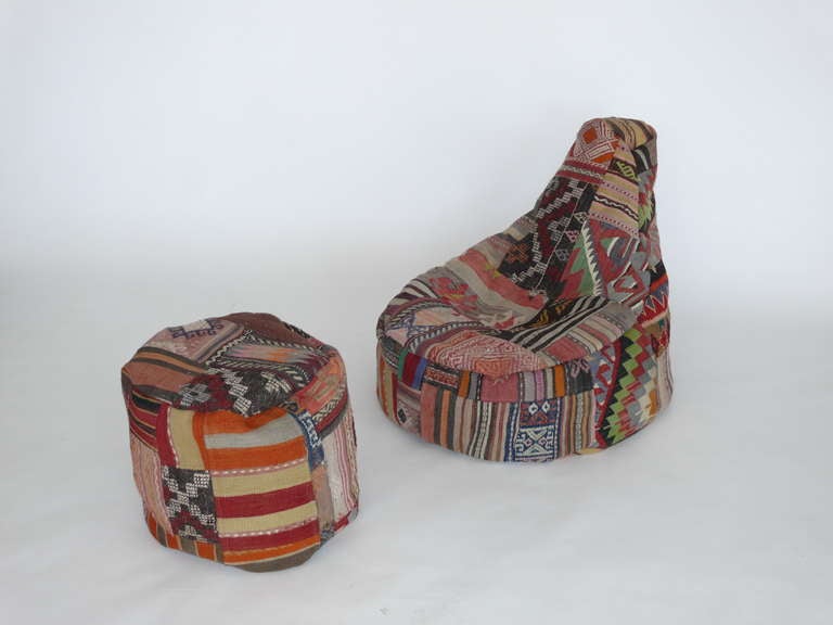 Vintage Turkish Bean Bag Chairs at 1stDibs bean bag turkey, vintage bean bag chairs, vintage