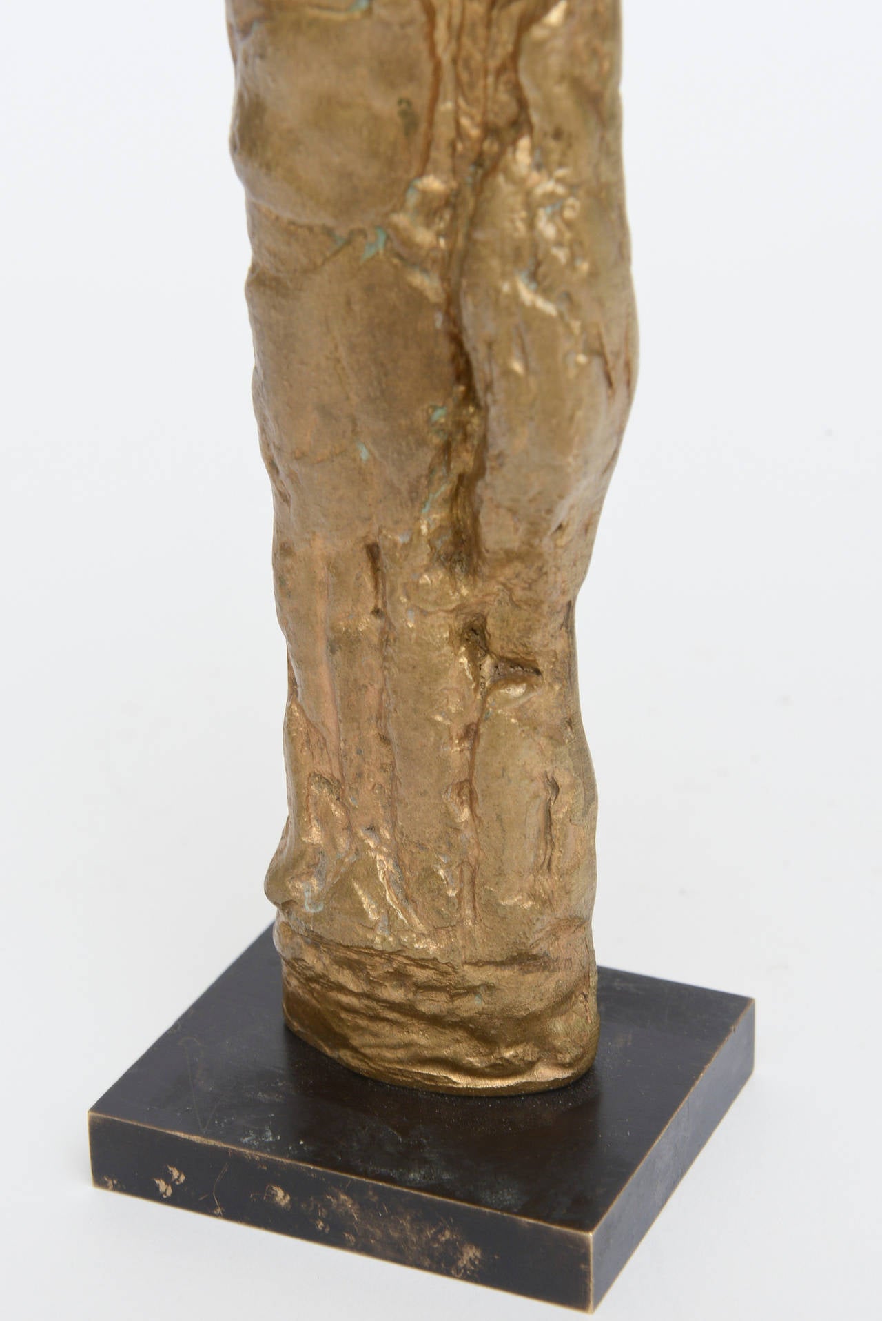 French Style Male and Female Heavy Molten Bronze Table