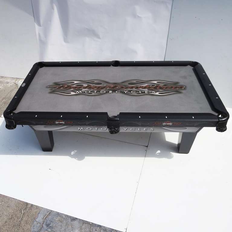 Harley Davidson Custom Pool Table at 1stdibs