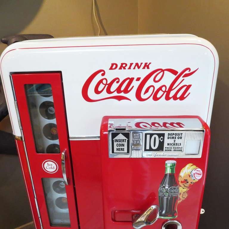 Fully Restored Vendo 56 Coca Cola Machine at 1stdibs