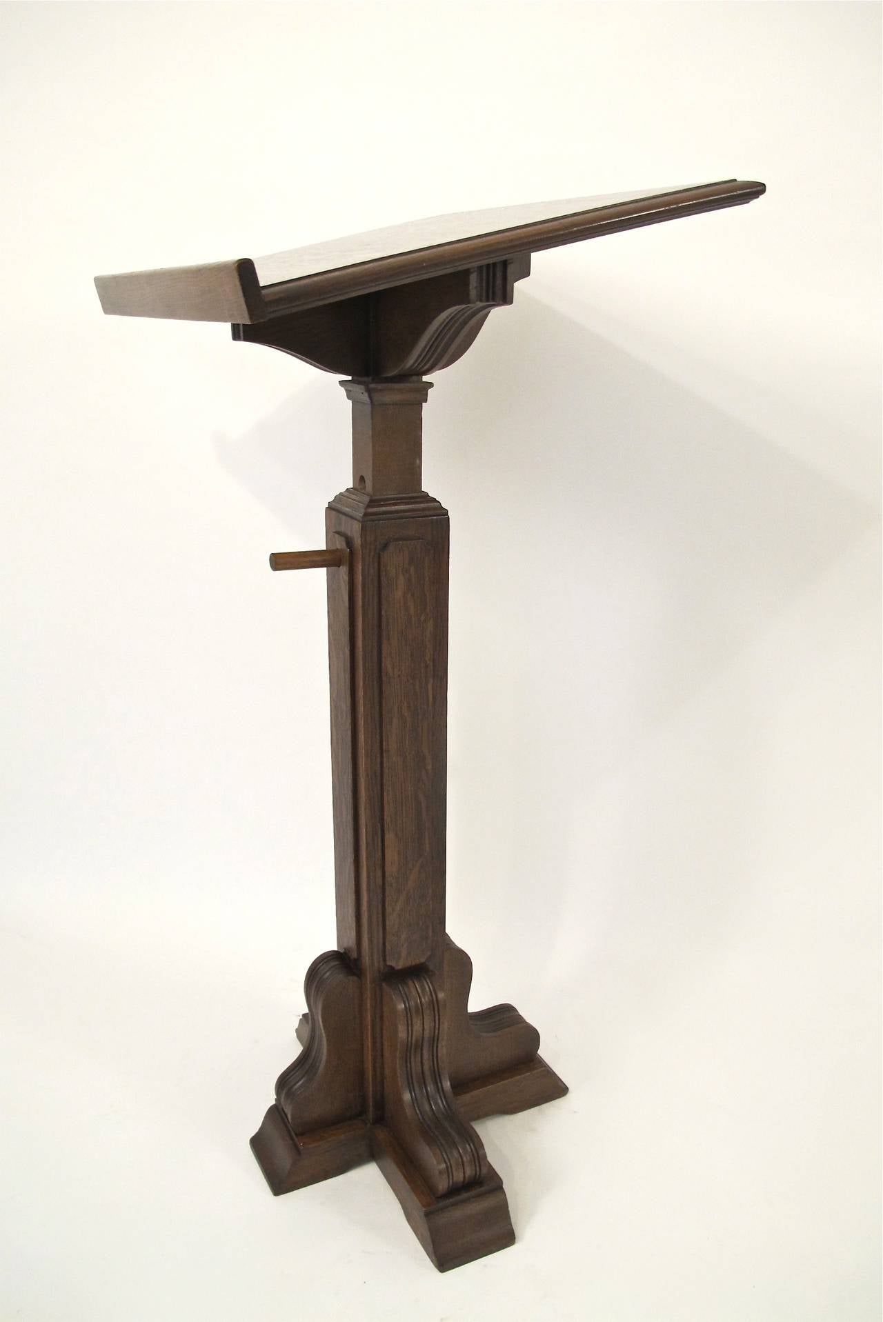 Oak Lectern For Sale at 1stdibs