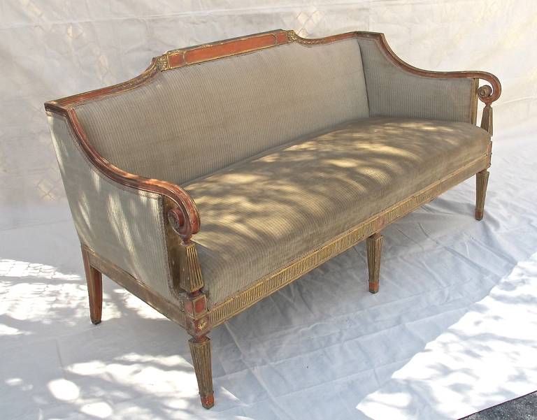 Neoclassical Style Sofa at 1stDibs