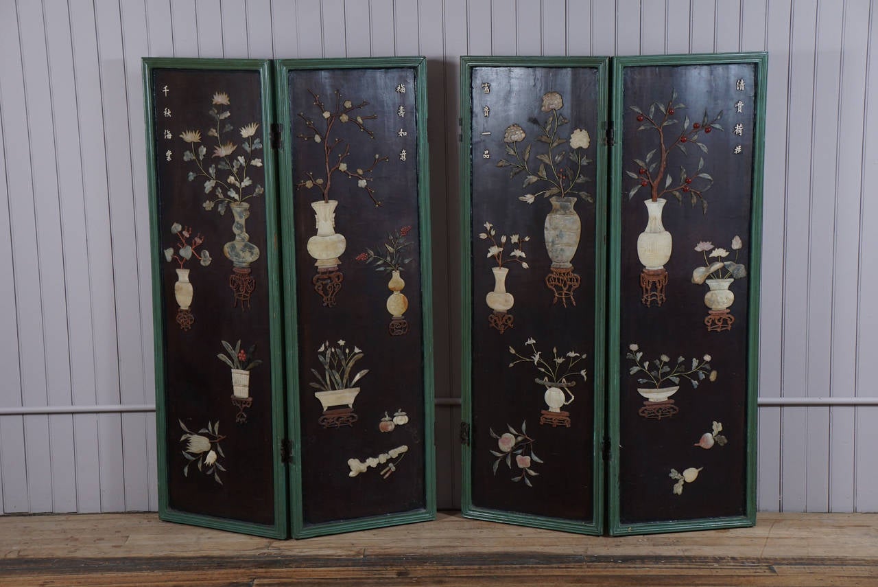 Asian Folding Screen For Sale at 1stDibs