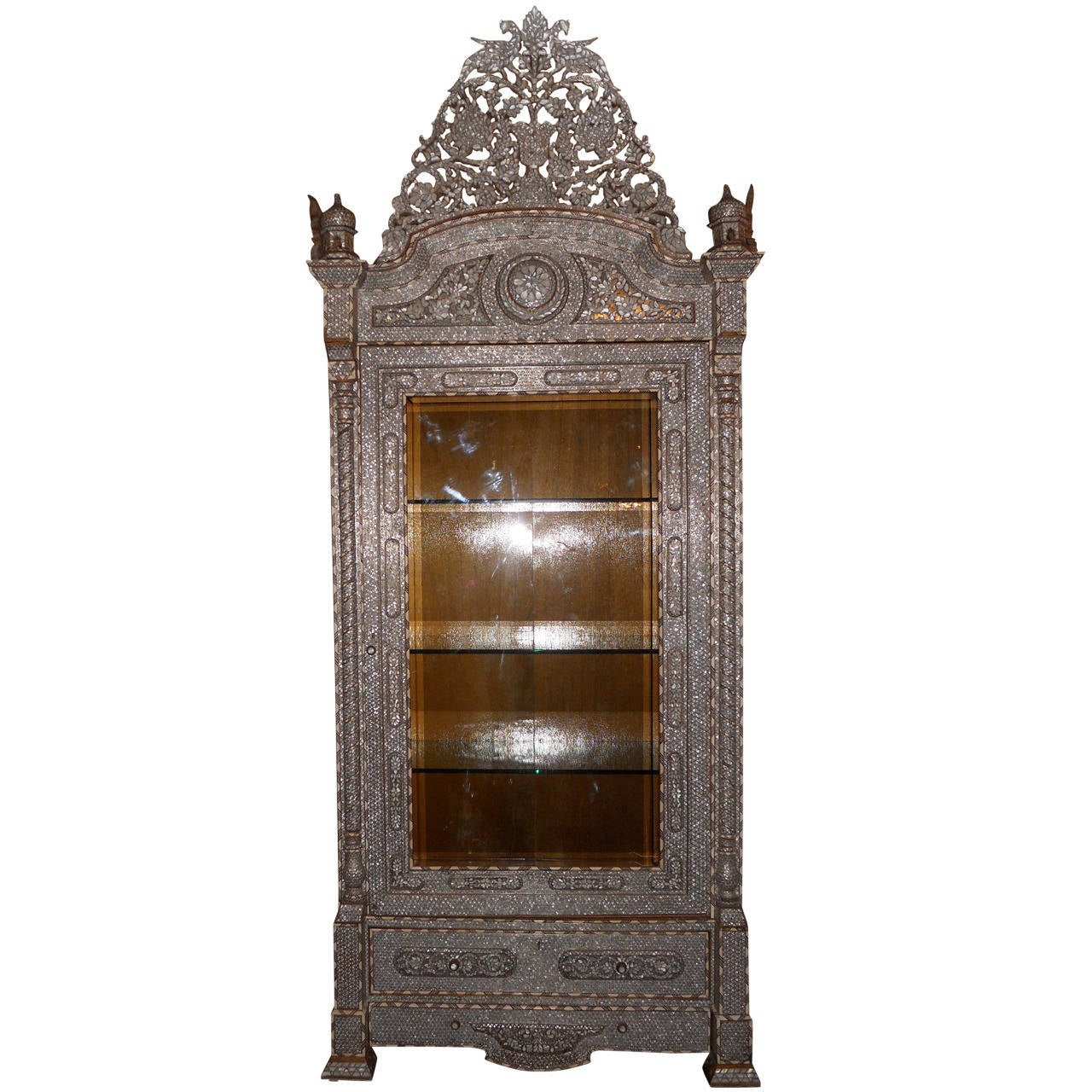Exquisite Handmade Armoire For Sale at 1stdibs