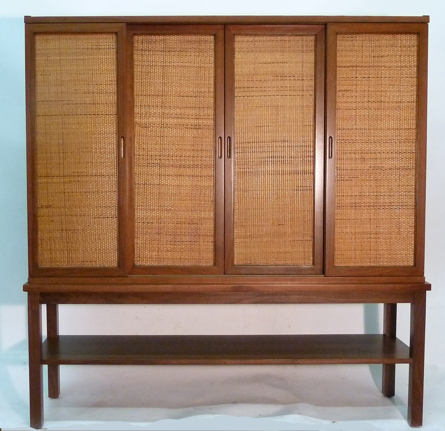 Caned Door in the Manner of Edward Wormley at 1stDibs