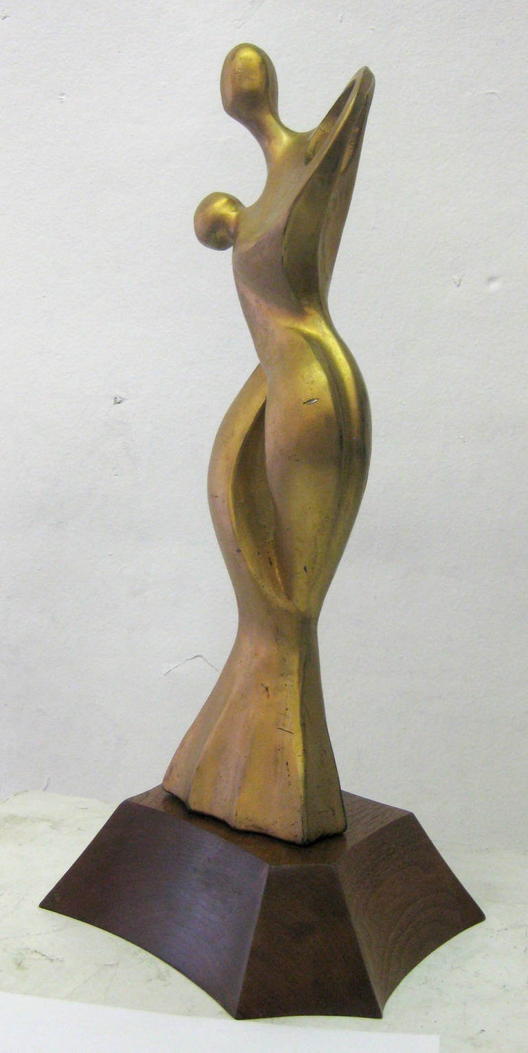 Gilded Sculpture of Entwined Couple at 1stDibs entwined couple