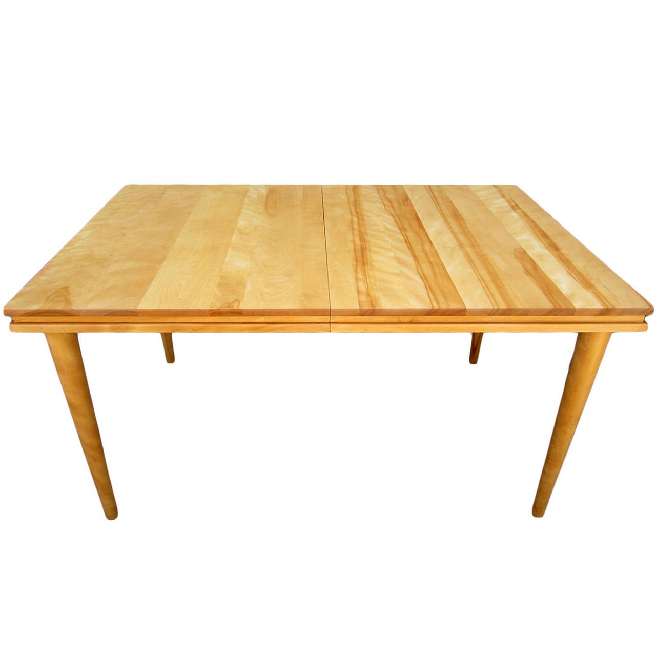 Russel Wright Solid Maple Dining Table at 1stDibs