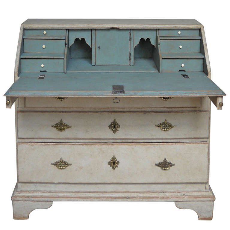Slant Front Writing Desk at 1stdibs