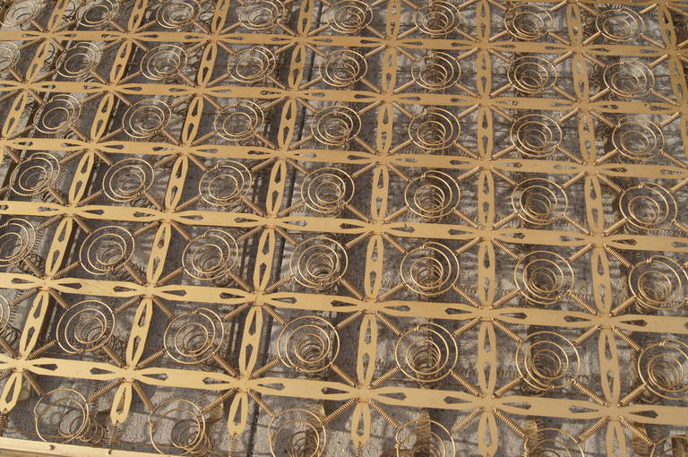 Vintage Metal Coil Bed Spring at 1stDibs vintage metal coil box