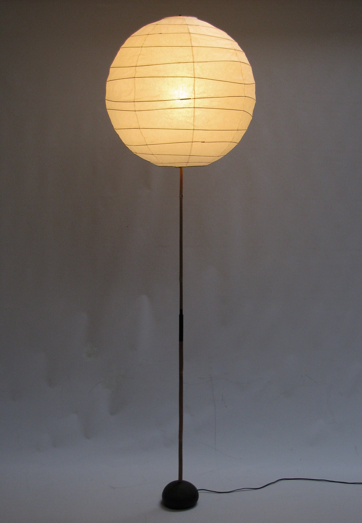 Isamu Noguchi Bamboo Floor Lamp at 1stDibs
