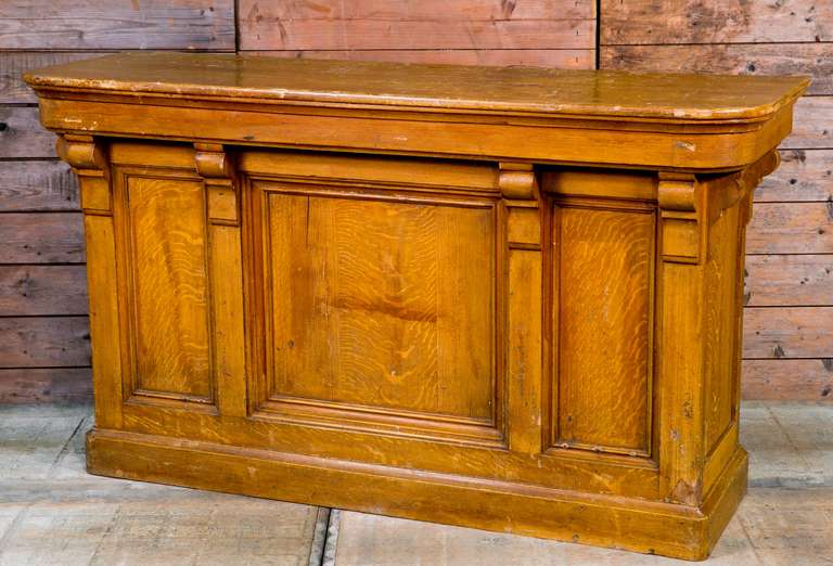 Antique Oak Store Counter from Belgium at 1stDibs antique counter