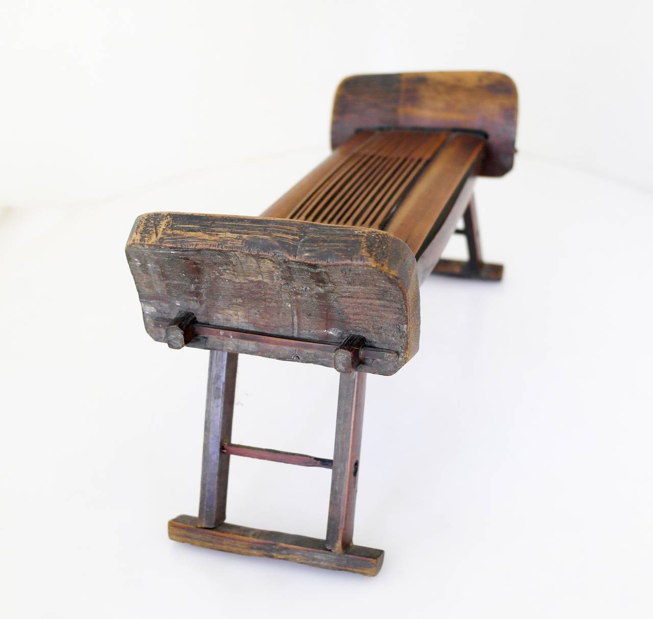 19th Century Chinese Traveling Bamboo Pillow For Sale at 1stDibs