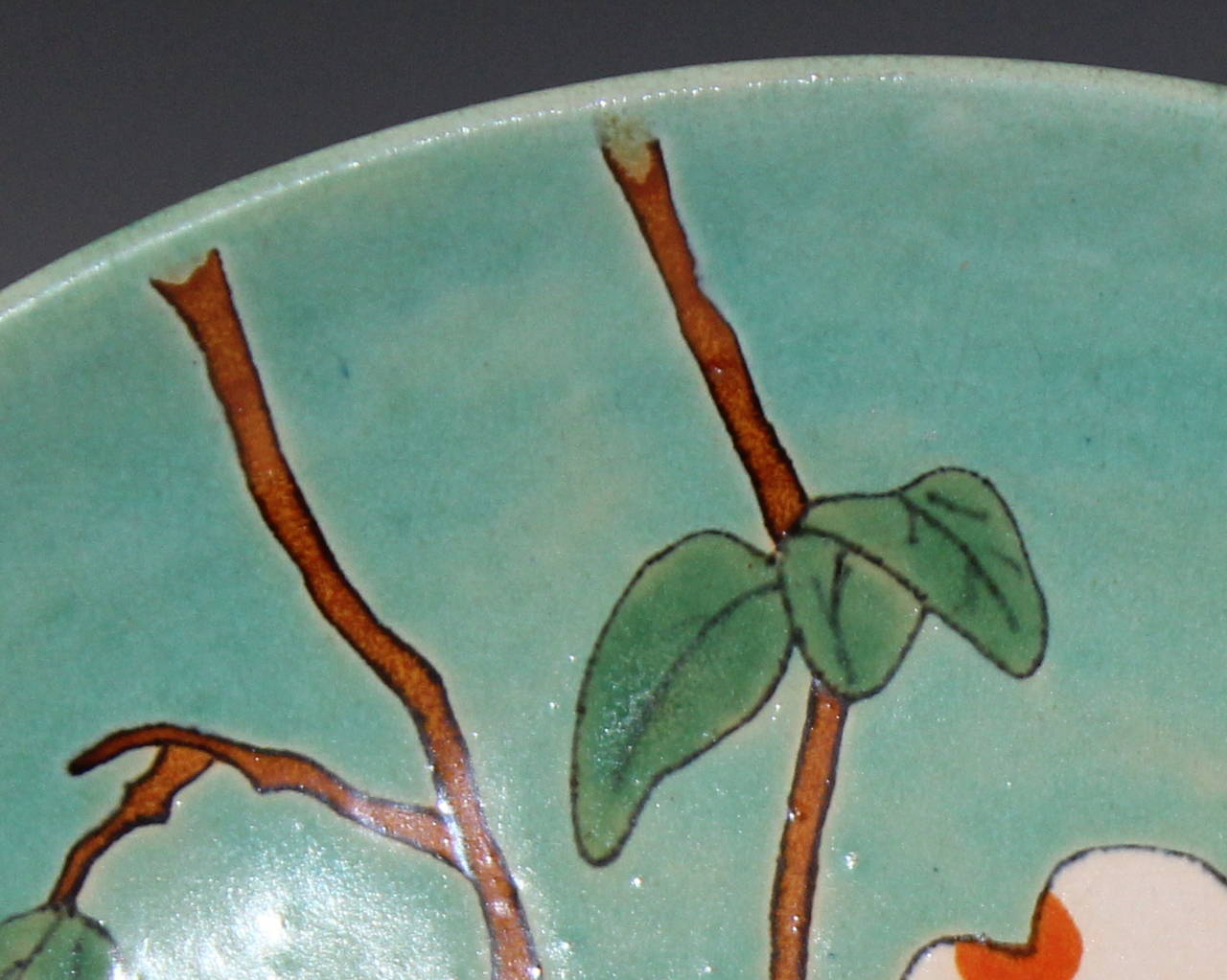 Large San Jose Mission Art Pottery Bowl Charger, San Antonio Texas at