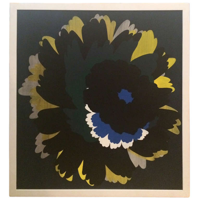 Acrylic on Canvas Painting For Sale at 1stDibs