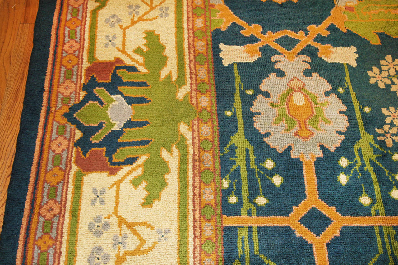 Gavin Morton Arts and Crafts Donegal Rug at 1stDibs