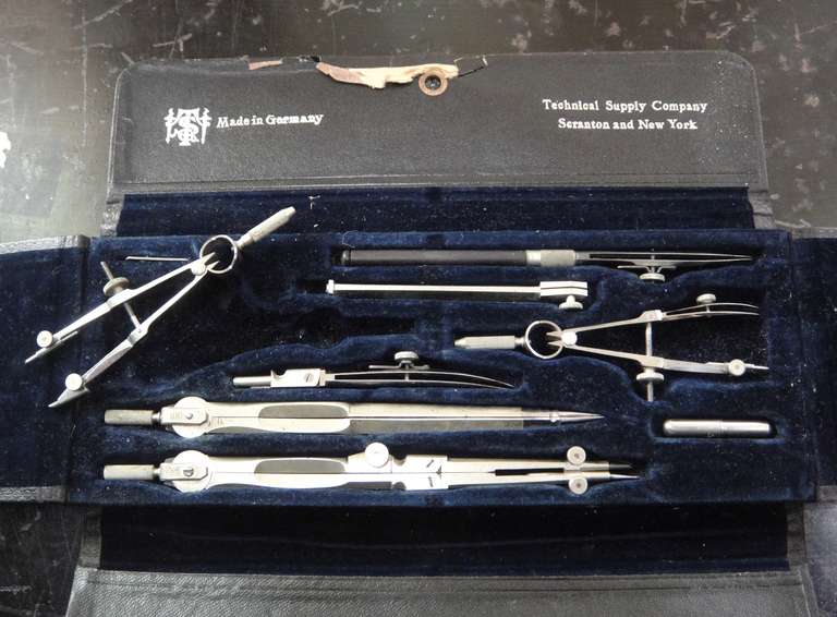 Antique Drafting Tool Set at 1stDibs antique drafting tools, vintage