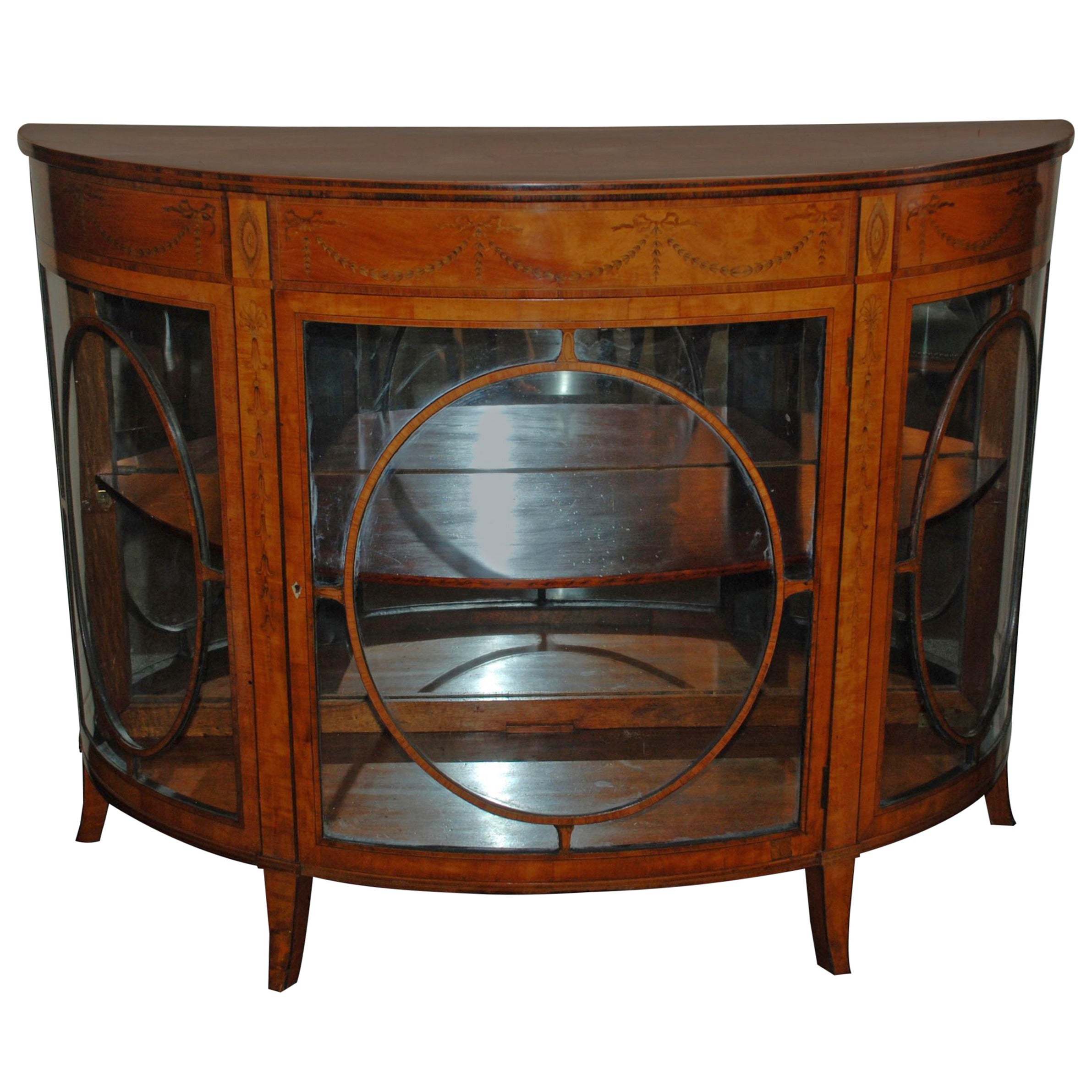 Antique Demilune Table at 1stDibs