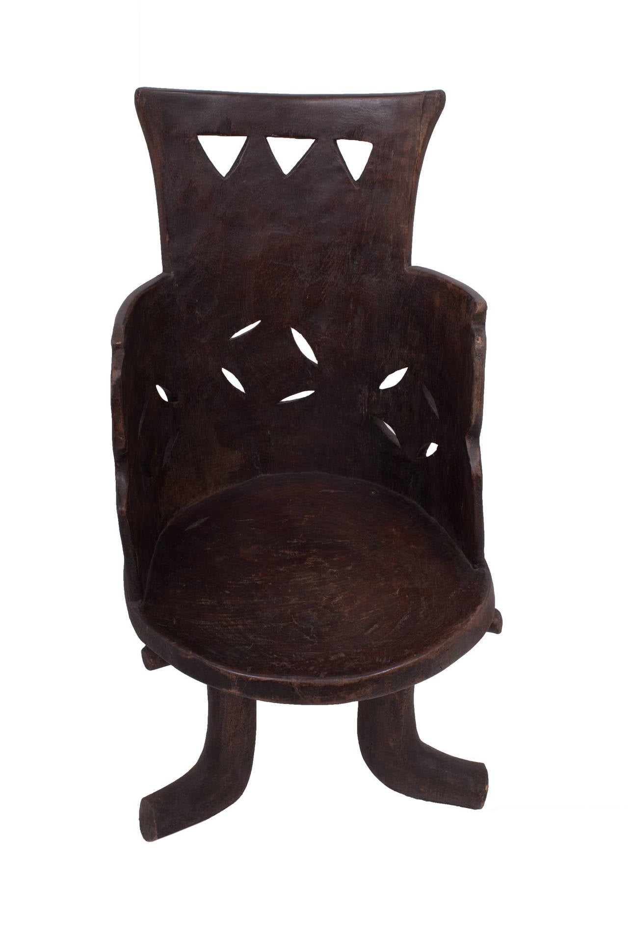 Traditional Ethiopian Wood Chair at 1stDibs ethiopian chairs