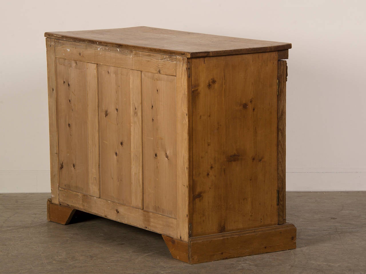 Antique Irish Gothic Revival Oak and Pine Buffet circa 1880 For