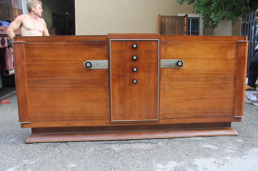 French Art Deco Masterpiece Sideboard / Buffet by Dominique, circa 1938