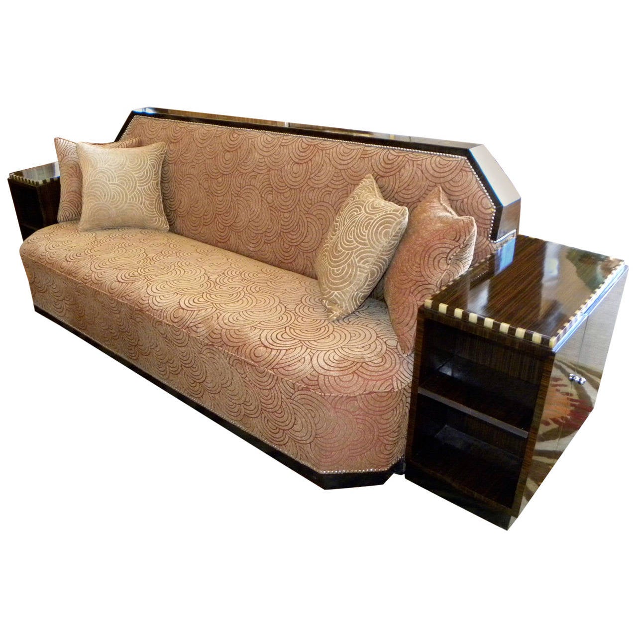 Art Deco CozyCorner or Daybed Sofa at 1stDibs